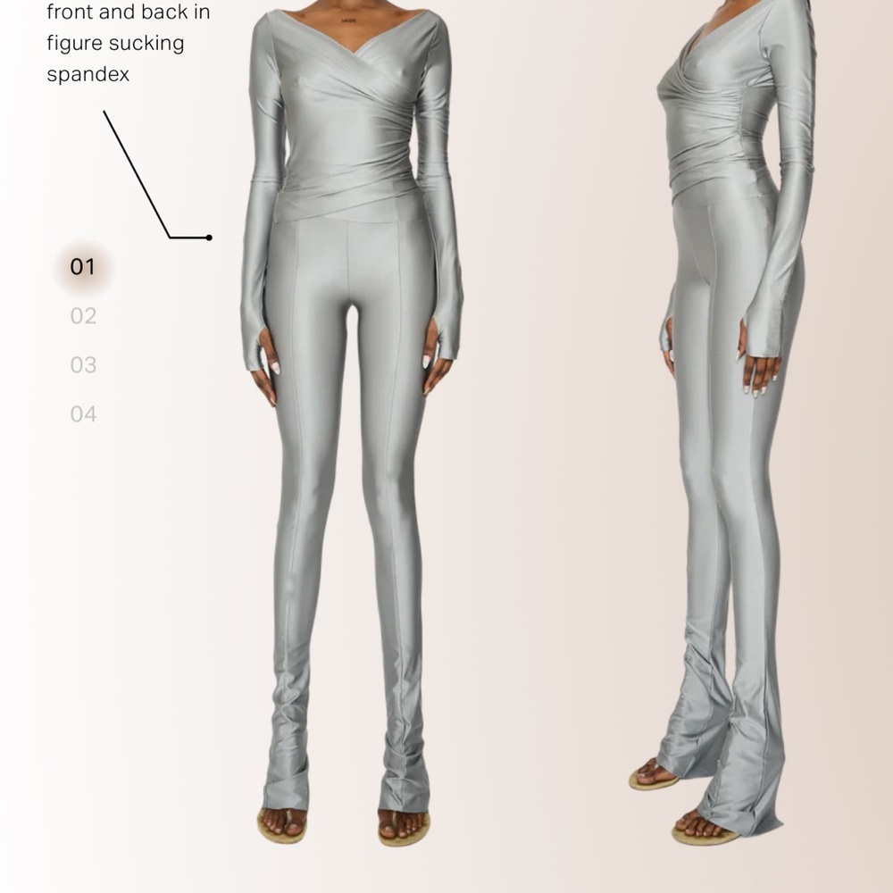 Coucoo LANAI LONG-SLEEVED TOP - DOLPHIN SKIN